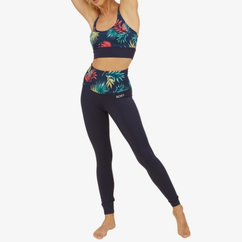 NWT Roxy Kaileo Hw Cb Leggings